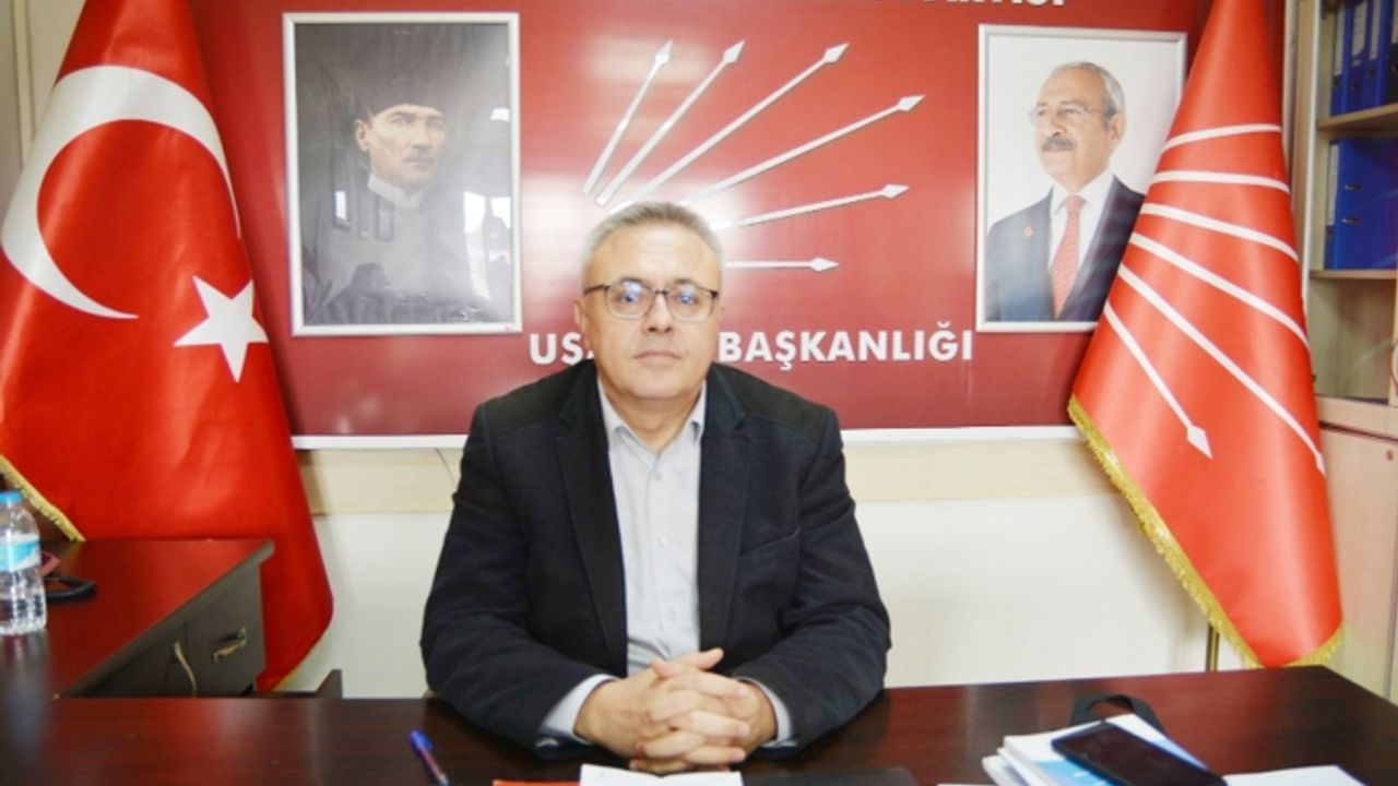 CHP UşaK İl Başkanı: Uşak'a başlı başına devlet hastanesi açılmalı, yoksa sorunlar bitmez