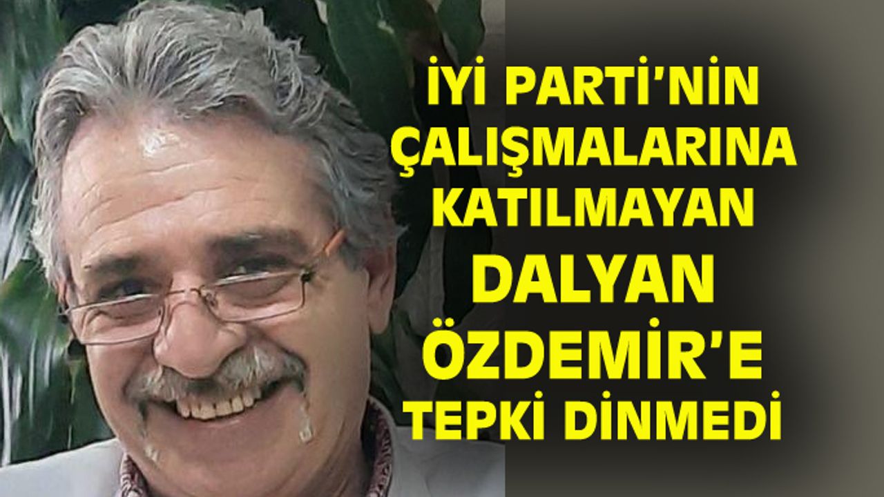 Partisine küsen Dalyan Özdemir'e gönderme!