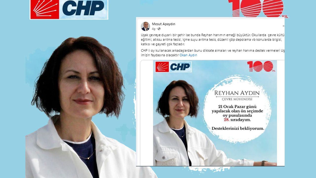 Mesut Apaydın'ın kefil olduğu Reyhan Aydın CHP'de tulum çıkardı