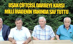 TZOB Uşak Oda Başkanı Mıdık; “Türk Çiftçisi Demokrasi’nin Yanında”
