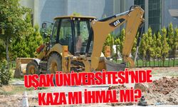 Uşak Üniversitesi'ndeki kaza sonrası ihmal tartışması çıktı