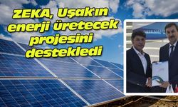 ZEKA, Uşak'ın enerji üretecek projesini destekledi