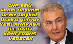 CHP eski Genel Başkanı Deniz Baykal, Uşak'a geliyor