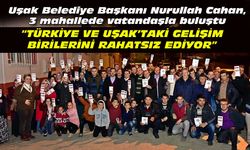 "Türkiye ve Uşak'taki gelişim birilerini rahatsız ediyor"