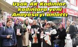 Uşak AK Kadınlar, kadınlara yeni Anayasa'yı anlattı