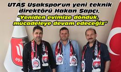 UTAŞ Uşakspor'un yeni teknik direktörü Hakan Şapçı oldu