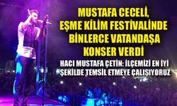 Mustafa Ceceli, Eşme'de halk konseri verdi