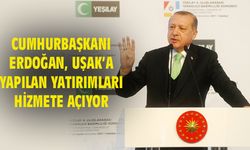 Cumhurbaşkanı Erdoğan, Uşak'taki yatırımları hizmete açıyor