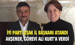 Meral Akşener, Uşak'ta görevi Ali Kurt'a verdi