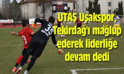 UTAŞ Uşakspor, Tekirdağ'ı mağlup ederek liderliğe devam dedi