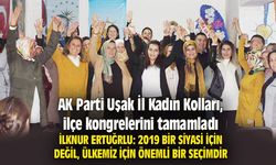 AK Parti Uşak İl Kadın Kolları, ilçe kongrelerini tamamladı