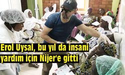 Erol Uysal, bu yıl da Nijer'e insani yardım için gitti
