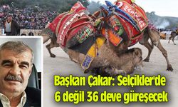 Osman Çakar: Selçikler'de 6 değil 36 deve güreşecek
