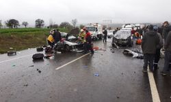 Uşak’ta zincirleme trafik kazası: 3 ölü, 3 yaralı