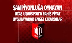 Şampiyonluk yolunda UTAŞ Uşakspor'a fahiş fiyattan bilet satarak, engel çıkardılar