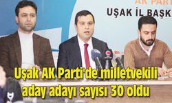 Uşak AK Parti'de aday adayı sayısı 30 oldu