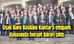 Uşak Baro Başkanı Kantar'a otopark davasında beraat kararı çıktı