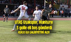 UTAŞ Uşakspor, Manisa'yı 3 golle eli boş gönderdi