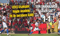 UTAŞ Uşakspor, Niğde Anadolu FK ile berabere kaldı