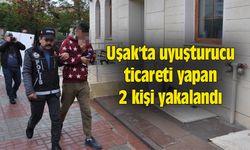 Uşak'ta uyuşturucu ticareti yapan 2 kişi yakalandı