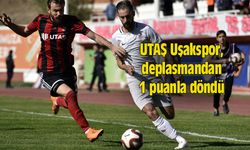 UTAŞ Uşakspor, deplasmandan 1 puanla döndü