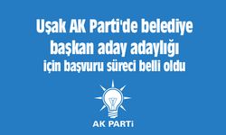 Uşak AK Parti'de belediye başkan aday adaylığı için başvuru süreci belli oldu