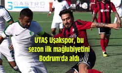 UTAŞ Uşakspor, bu sezon ilk mağlubiyetini Bodrum'da aldı