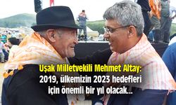 Mehmet Altay: 2019, ülkemizin 2023 hedefleri için önemli bir yıl olacak