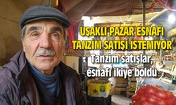 Tanzim satışları Uşak'taki pazarcı esnafını ikiye böldü