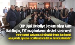 CHP Uşak Belediye Başkan adayı Kalelioğlu, EYT mağdurlarına destek sözü verdi