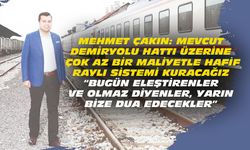 Mehmet Çakın, Uşak'ta tramvay projesinin nasıl hayata geçeceğini anlattı