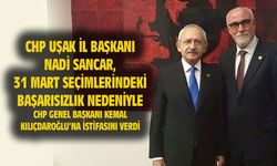CHP Uşak İl Başkanı Sancar, Kılıçdaroğlu'na istifasını sundu