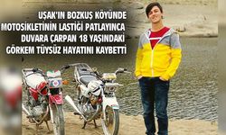 Bozkuş Köyü'nde motosikletiyle kaza yapan 18 yaşındaki Görkem Tüysüz hayatını kaybetti