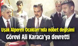 Uşak Alperen Ocakları’nda Başkan Mehmet Sezer, görevi Ali Karaca’ya devretti
