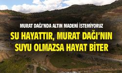 Murat Dağı'na altın madeni kurulmasın diye imza kampanyası başlıyor