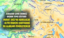 Murat Dağı'na kurulacak altın madeninin yok edeceği coğrafyayı haritayla açıkladı