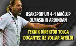 Uşakspor'da 4-1'lik mağlubiyet sonrası Teknik Direktör Tolga Doğantez'le yollar ayrıldı