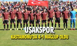Uşakspor, Kastamonu'da 4-1 mağlup oldu