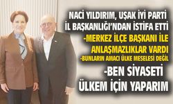 İYİ Parti Uşak İl Başkanı Naci Yıldırım istifa etti