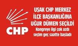 CHP Uşak Merkez İlçe Başkanlığına Uğur Dümen seçildi