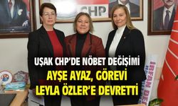 Leyla Özler, CHP Uşak Merkez İlçe Kadın Kolları Başkanı seçildi