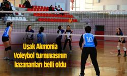 Uşak Akmonia Voleybol turnuvasının kazananları belli oldu
