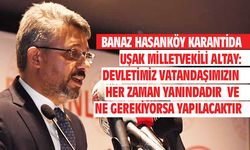 Mehmet Altay: Devletimiz, Hasanköy'deki vatandaşlarımızın yanındadır