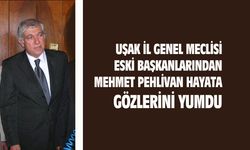 Uşak İl Genel Meclisi eski başkanlarından Mehmet Pehlivan hayatını kaybetti