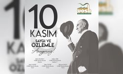 Uşak OSB Yönetim Kurulu 10 Kasım Atatürk'ü anma mesajı