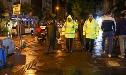 Başkan Çakın, yoğun yağış nedeniyle yaşanan sorunlara karşı sahada çalışma yaptı