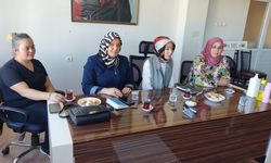 AK Parti Uşak Uşak İl Kadın Kolları, Karahallı'da çalışma yaptı
