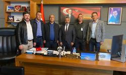 Muhtarlar, Uşak Milletvekili Altay'ı TBMM'de ziyaret ettiler