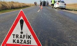 Uşak'ta trafik kazası: 2 kişi hayatını kaybetti