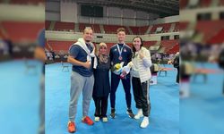 Uşaklı sporcu Süleyman Aydemir, karatede dünya üçüncüsü oldu